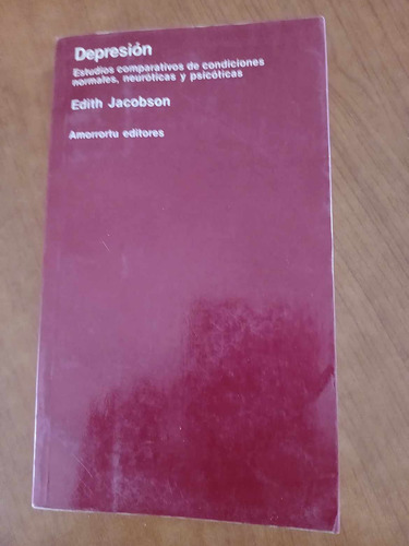 Depresion - Edith Jacobson -  Amorrortu - 