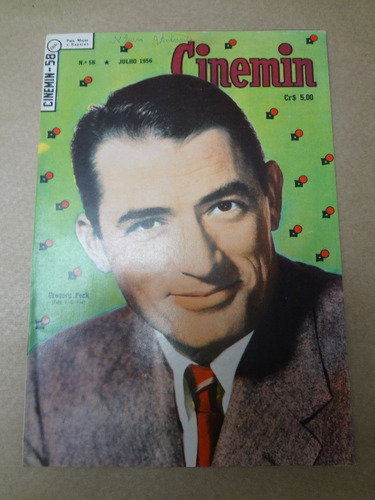 Revista Cinemin Nº 58 Gregory Peck