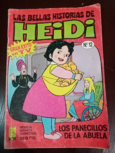 Las Bellas Historias De Heidi No.12 Ediciones B Año-1987