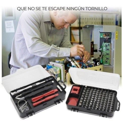 Kit Herramientas Profesional Reparacion 100 En 1