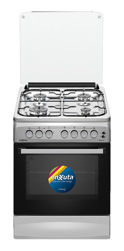 Cocina Enxuta Cenx 5644i 4h Combinada Frente A.inox.