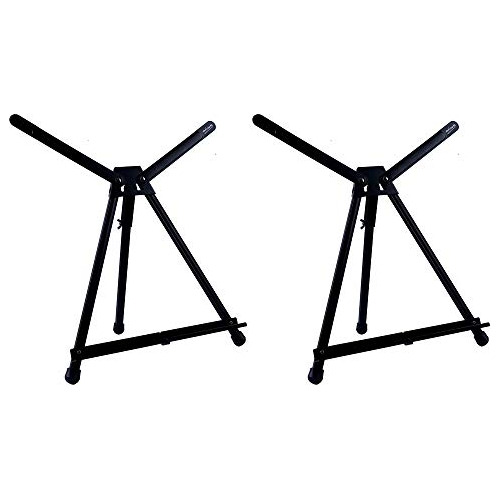 Signature Tabletop Easel 2 Pack With Wings, Holds Canva...