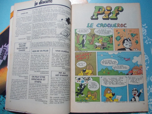 Pif Gadget (francesa) Ed.402. 322. 338 (kit De 3) Un Ocarina (Usado)