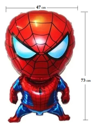 Pack 39 Globos Cumpleaños Spiderman Decoración Hombre Araña