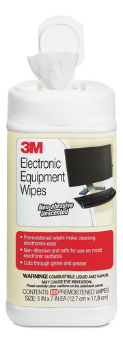 Toallitas De Limpieza Para Equipos Electrónicos 80/pkg
