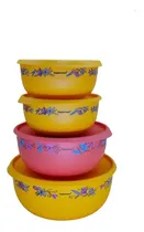 Comprar Tupper Kit Tigelas Toque Mágico Hibiscus 4 Peça 1de 550ml +1