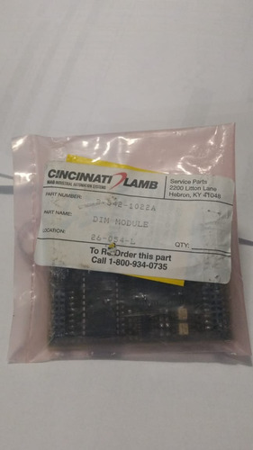 Cincinnati 3 542-1022a Dim Module Nuevo