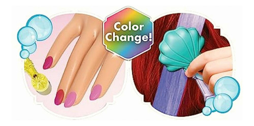 Just Play Disney Princess Shimmer Spa Ariel Styling Head