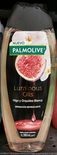 Jabon Corporal Palmolive Luminous Oils Higo Y Orquídea -1 Pz
