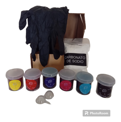 Colorantes Reactivos,algodon,tie-dye. Seis Colores(10 Gr)