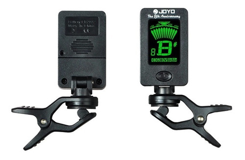 Imagen 3 de 6 de Afinador Digital Joyo Para Guitarra, Bajo, Ukelele, Violín