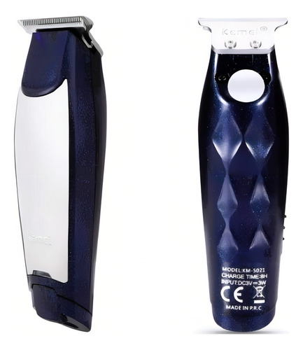 Máquina De Acabamento E Corta Cabelo Sem Fio Kemei Km-5021