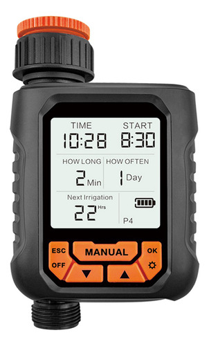 Temporizador De Rociadores Con Pantalla Lcd Para Mangueras