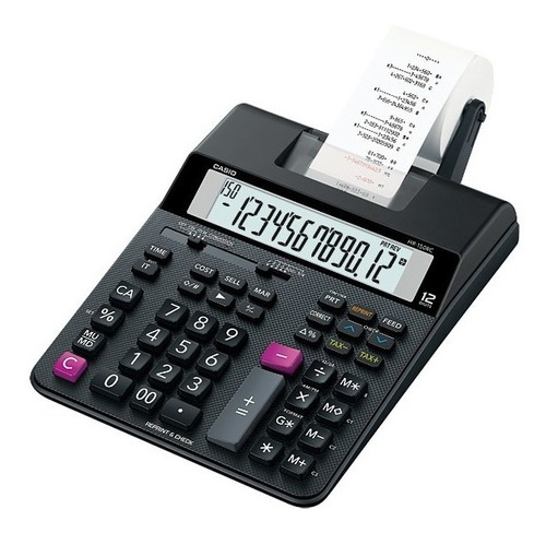 Calculadora Impresora Casio Hr-150rc + Transformador.