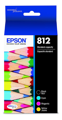 Epson T812 Durabrite Ultra - Ink Capacidad Estándar Negro Y