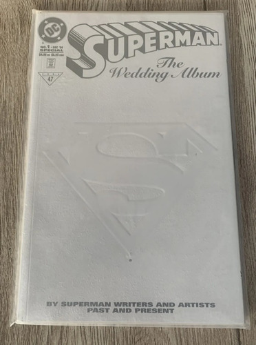 Superman # 1 The Wedding Album 1996 Dc Comics Special Ingles