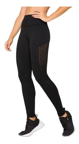 Calça Legging Selene Original Modelagem Esportiva Efeito 3D Feminina Básica  Texturizada