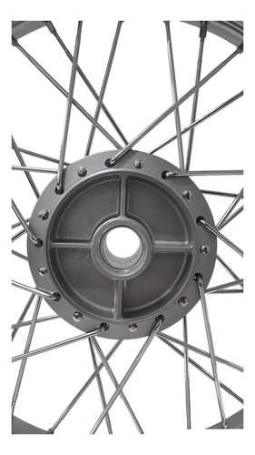 Roda Traseira Hunter Dream Dafra Shineray Raio 4mm C/ Rol Es