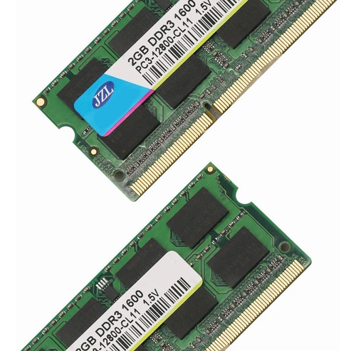 Imagen 5 de 5 de 2gb Memoria Laptop Ram Ddr3 Sdram Pc3-12800s Sodimm 1600mhz
