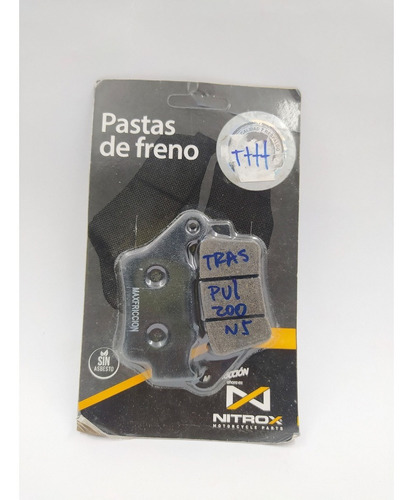 Pastillas D Freno Pulsar-200ns // Bws-125 Fi (( Trasera ))