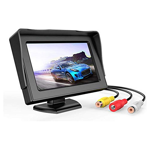 B-qtech 4.3 Inch Color Tft Lcd Display Backup Camera Monitor