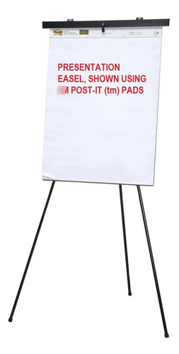 Caballete De Presentación De Rotafolio Aluminio Ligero Negro