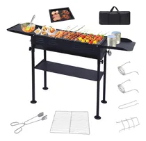 Comprar Wgos Parrilla De Barbacoa Parrilla De Carbón Para Barbacoa