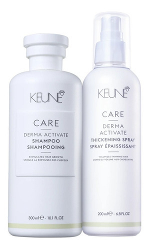 Keune Kit Care Derma Activate Thickening Spray Duo Pequeno