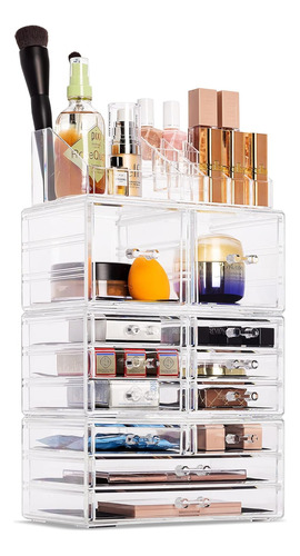 Sorbus Organizador De Acrílico Para Maquillaje Y Joyas, Exhi