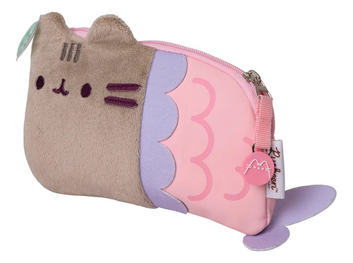 Lapicera Gato Pusheen The Cat Mermaid Sirena Multicolor New