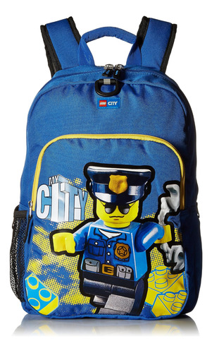 Mochila Clásica Lego® City Police And Fire Heritage, Policía