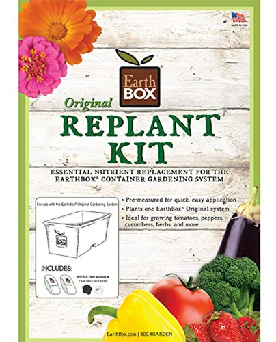 Kit De Replantado Earthbox 81100
