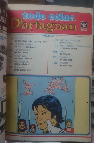 Revista Dartagnan Todo Color Año 3 Nro 5 (Usado)
