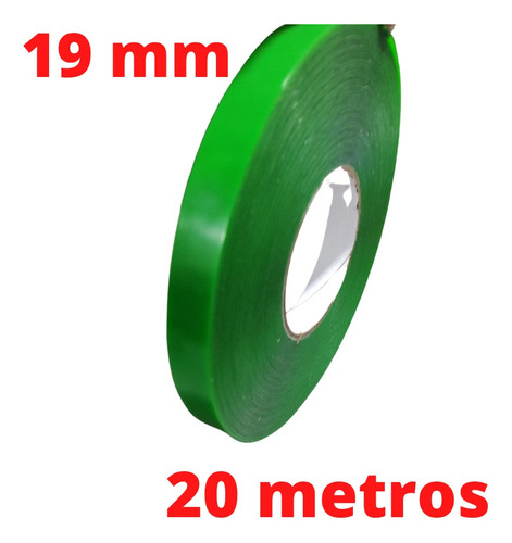 Fita Dupla Face Profissional Extra Forte 19mmx20m