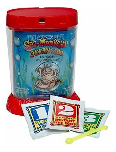 Juego Educativo De Cienci Sea-monkeys Ocean Zoo Bli