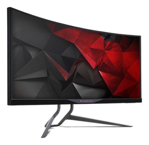 Monitor de jogador curvo Acer Predator X34 LCD 34" preto