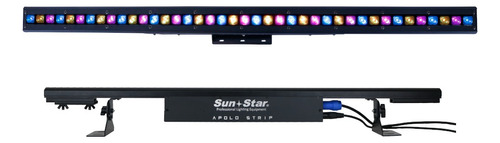 Sun Star Apolo Strip Rgb Barra Led De 40 Led Pixeleable Rgb