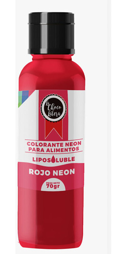 Colorante Liposoluble Rojo Neon 70gr La - g a $413