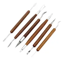 Comprar Set Estecas Madera 6 Piezas | Arcilla, Escultura, Pastelería