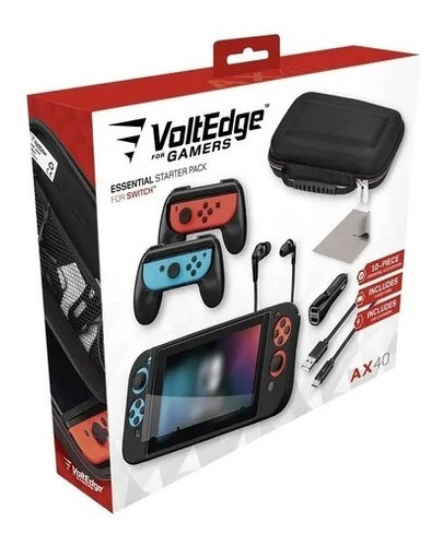 Voltegde Ax40 Kit De Accesorios Para Nintendo Switch Nuevo