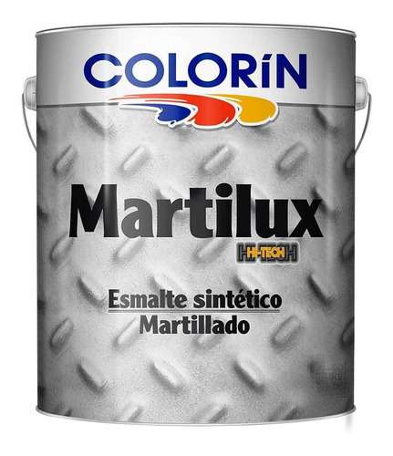 Martilux Esmalte Martillado Colorin 1l Color Gris acero