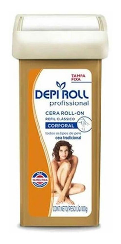 Depiroll Cera Depilatória Corp Óleo Argan Tp Fixa Ref 100g