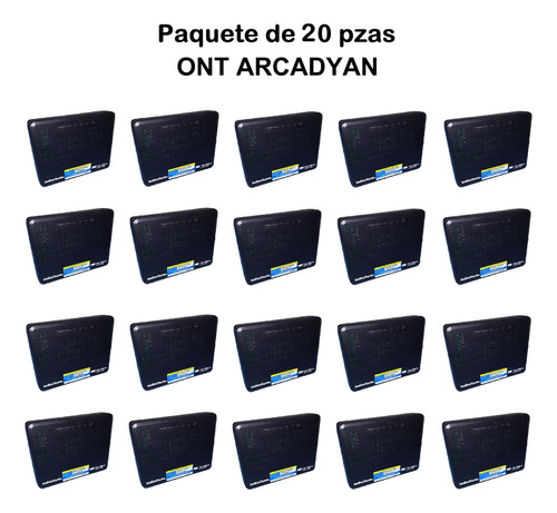 Modem Ont Router Fibra Optica Arcadyan Doble Banda (20 Pzas)