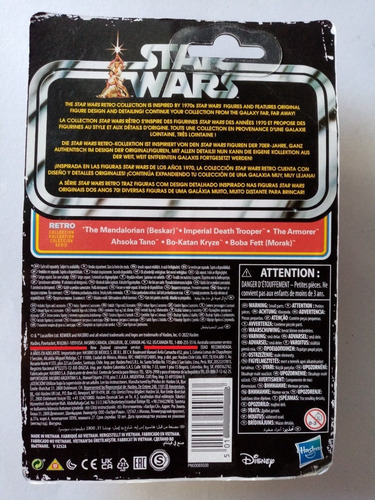 Star Wars Retro Collection The Armorer The Mandalorian 2022 (Usado)