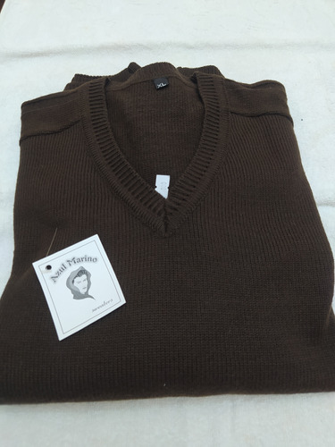 Sweater Hombre Lana Talle Xl Escote V