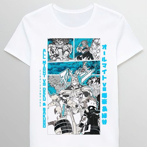 Remera All Might Vs Midoriya Bakugo My Hero Academi Pane5367