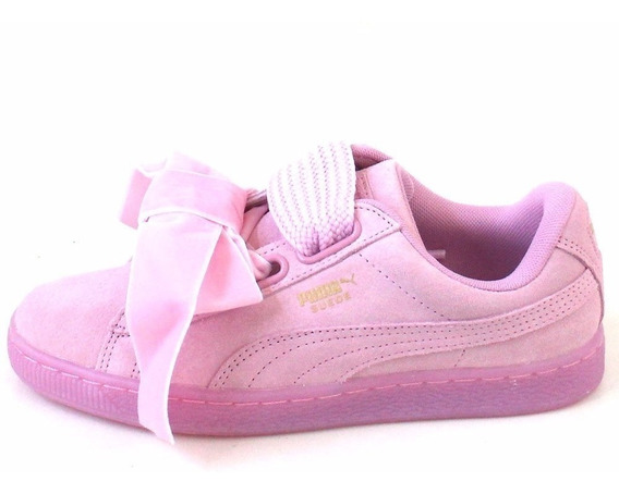 puma basket heart 40