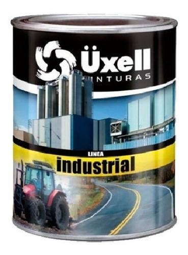 Esmalte Secado Rapido Uxell Grupo A X 1 Lt Color Naranja Fiat