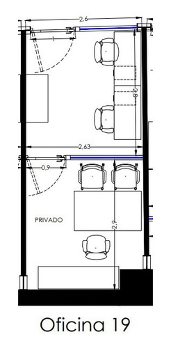 Oficina Lujo Amueblada Santa Fe Todo Incluido