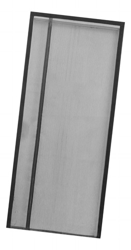 Pantalla De Malla Para Puerta Con Cortina De Tiras Negras